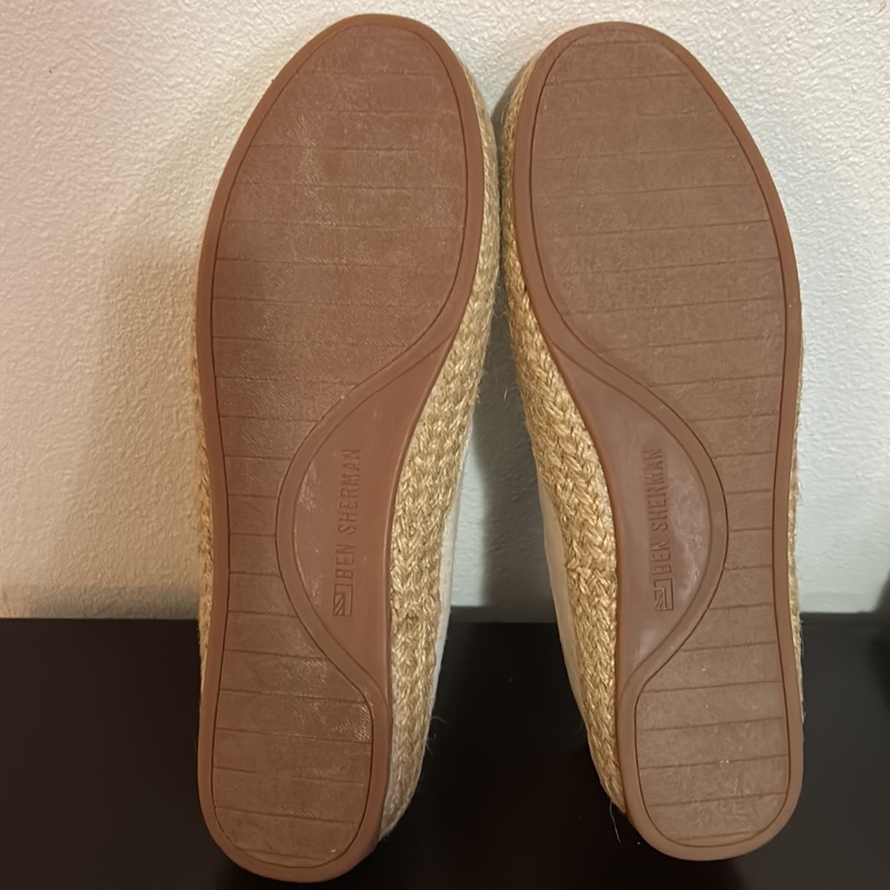Ben Sherman Jenson Heel Slip on NT 15 Natural Cotton width Medium men 8 - Picture 3 of 3